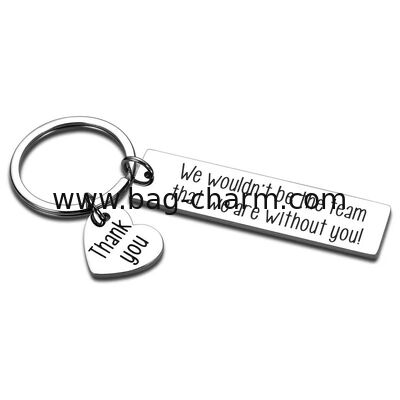 GUGEER Regalos de aprecio del equipo para empleados compañeros de trabajo personal a granel, llaveros inspiradores, trabajo en equipo Gracias regalo conjunto pieza de rompecabezas