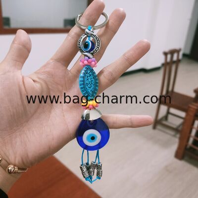 GUGEER Evil Eye Turkish Eye Hanging Wall Amulet for Good Luck and Protection at Home Lucky Amulets and Protection