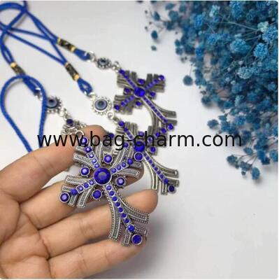 GUGEER Maligno ojo llaveros carisma bolso de amuletos de la suerte para las mujeres, bolso lindo bolso de mano accesorios
