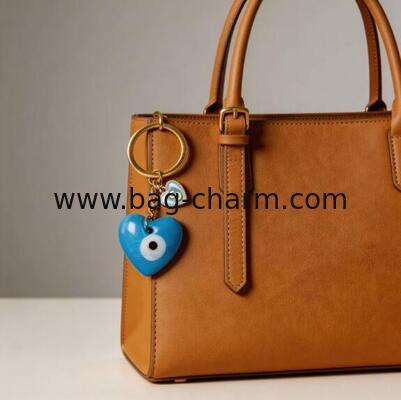GUGEER Bag Charms Car Keyrings  Turkish Eye Evil Eye Blessing Gift – Blue Protective Amulet for Home Decoration– Wall Hanging for Home, Balcony and Car – Symbol of Protection and Blessing