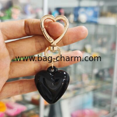 GUGEER Amor Keychain Corazón Bolso Corazón Encantadores para bolsos Bolso Bolso Corazón Keychain Día de San Valentín Regalo para Mujeres Niñas
