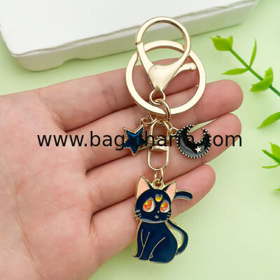 Llavero de gato lindo GUGEER, regalos divertidos para mujeres y hombres, llaveros lindos para mujeres, dijes para bolsos para mujeres, regalo de San Valentín